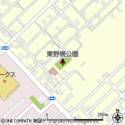 北海道江別市野幌東町62周辺の地図