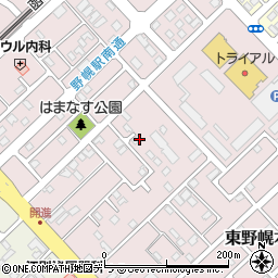 北海道江別市東野幌本町15周辺の地図