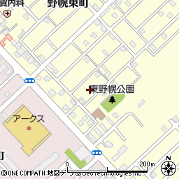 北海道江別市野幌東町51-5周辺の地図