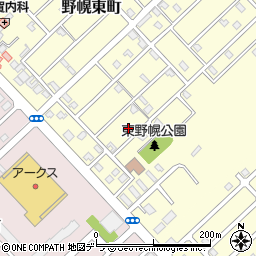 北海道江別市野幌東町51-4周辺の地図