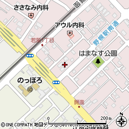 北海道江別市東野幌本町11周辺の地図