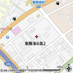 長栄交通事務所周辺の地図
