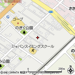 ほのぼのさくら野幌周辺の地図