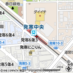 発寒中央駅 北海道札幌市西区 駅 路線図から地図を検索 マピオン