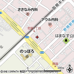 北海道江別市東野幌本町1周辺の地図