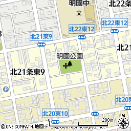 北海道札幌市東区北２１条東10丁目周辺の地図