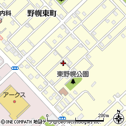 北海道江別市野幌東町51-1周辺の地図