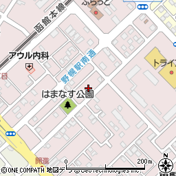 北海道江別市東野幌本町14周辺の地図