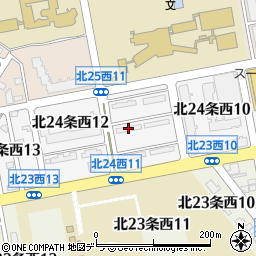 財務局幌北住宅５０４号棟周辺の地図