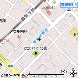 北海道江別市東野幌本町9周辺の地図