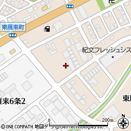 日本郵便輸送株式会社　北海道支社周辺の地図