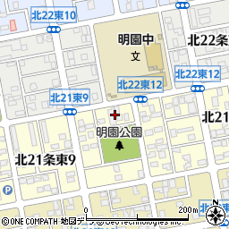 北海道札幌市東区北２１条東10丁目3周辺の地図