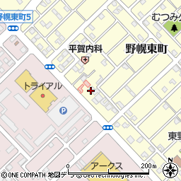 北海道江別市野幌東町30-1周辺の地図