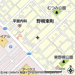北海道江別市野幌東町31-12周辺の地図