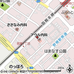 アウル内科クリニック周辺の地図