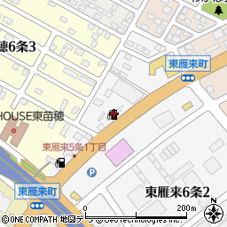 ＥＮＥＯＳ　Ｄｒ．Ｄｒｉｖｅセルフ雁来インター店周辺の地図