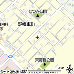 北海道江別市野幌東町48-4周辺の地図