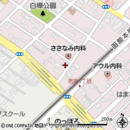 北海道江別市野幌町70-38周辺の地図
