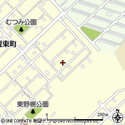 北海道江別市野幌東町45-9周辺の地図