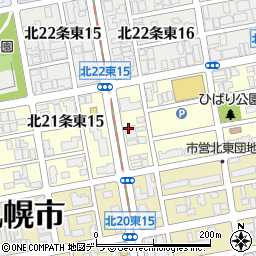 マスプロ電工株式会社　札幌営業所周辺の地図