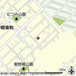 北海道江別市野幌東町45-13周辺の地図