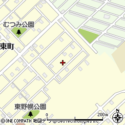 北海道江別市野幌東町45-8周辺の地図