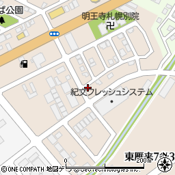 北海道札幌市東区東雁来７条2丁目周辺の地図