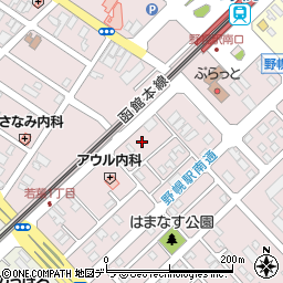 北海道江別市東野幌本町3周辺の地図