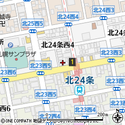 １００円ショップキャンドゥ　北２４条店周辺の地図