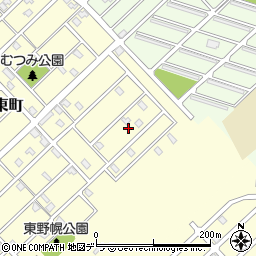 北海道江別市野幌東町45周辺の地図