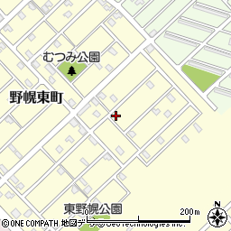 北海道江別市野幌東町44-12周辺の地図