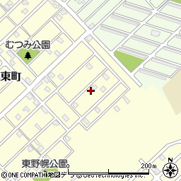北海道江別市野幌東町45-16周辺の地図