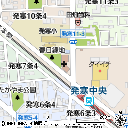 札幌市消防局西消防署周辺の地図
