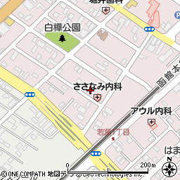 北海道江別市野幌町66-4周辺の地図