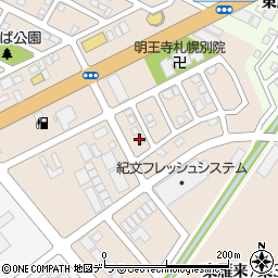 北海道札幌市東区東雁来７条周辺の地図