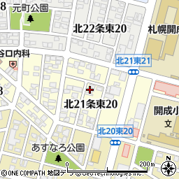 アルファネクスト札幌第７周辺の地図