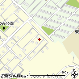 北海道江別市野幌東町45-3周辺の地図