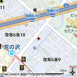 １円劇場ビクトリア宮の沢店ホール周辺の地図