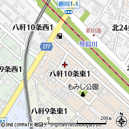 津坂荘周辺の地図