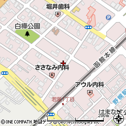 北海道江別市野幌町65-1周辺の地図