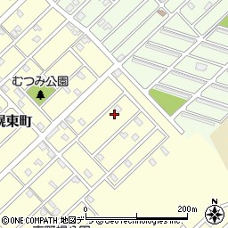 北海道江別市野幌東町44-18周辺の地図