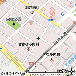 北海道江別市野幌町65-21周辺の地図
