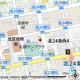 株式会社クニ美容室北店周辺の地図