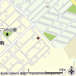 北海道江別市野幌東町44-2周辺の地図