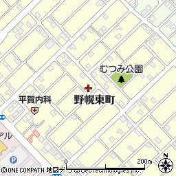 北海道江別市野幌東町24-8周辺の地図
