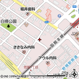 北海道江別市野幌町59-12周辺の地図