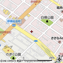 北海道江別市野幌町69-28周辺の地図