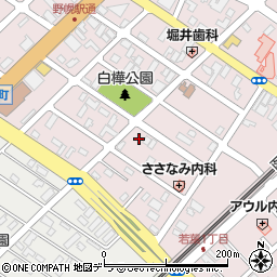 北海道江別市野幌町66-13周辺の地図