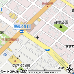 北海道江別市野幌町69-10周辺の地図