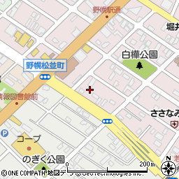 北海道江別市野幌町69-8周辺の地図